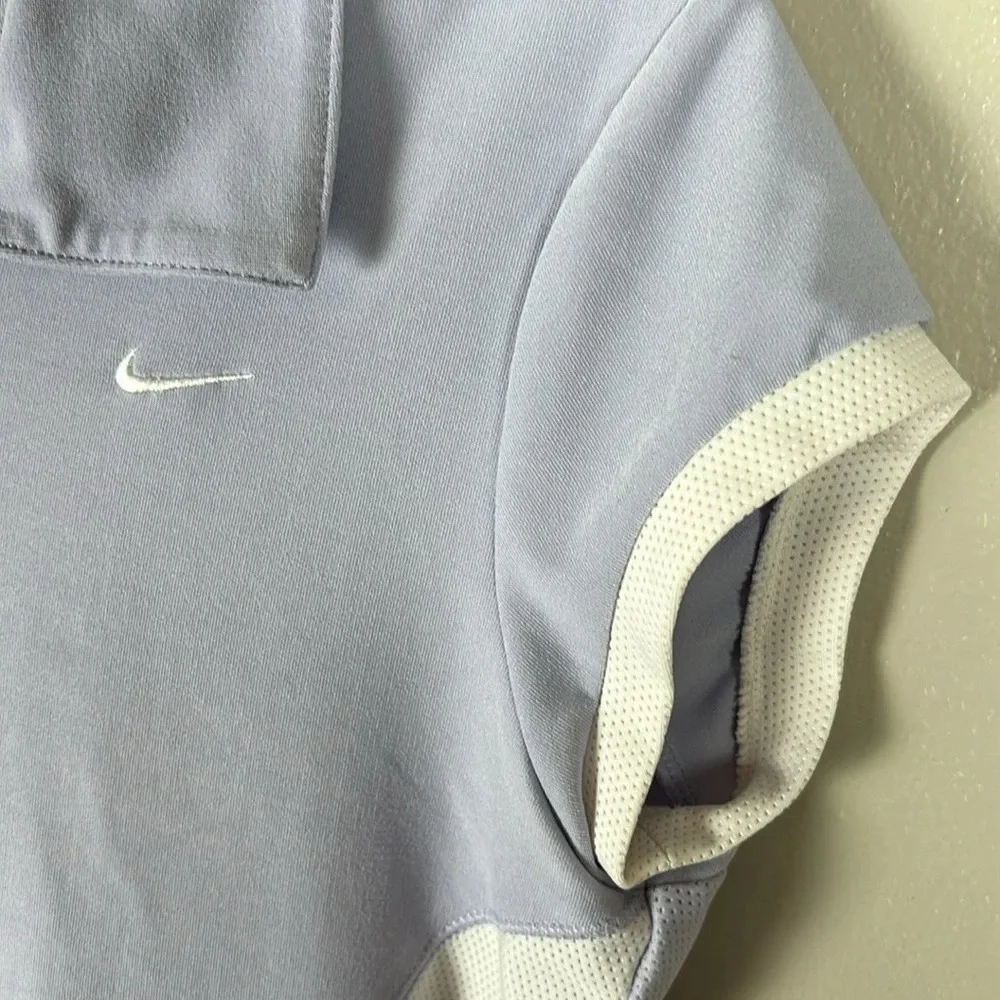 Nike Dri-Fit Purple Short Sleeve Polo